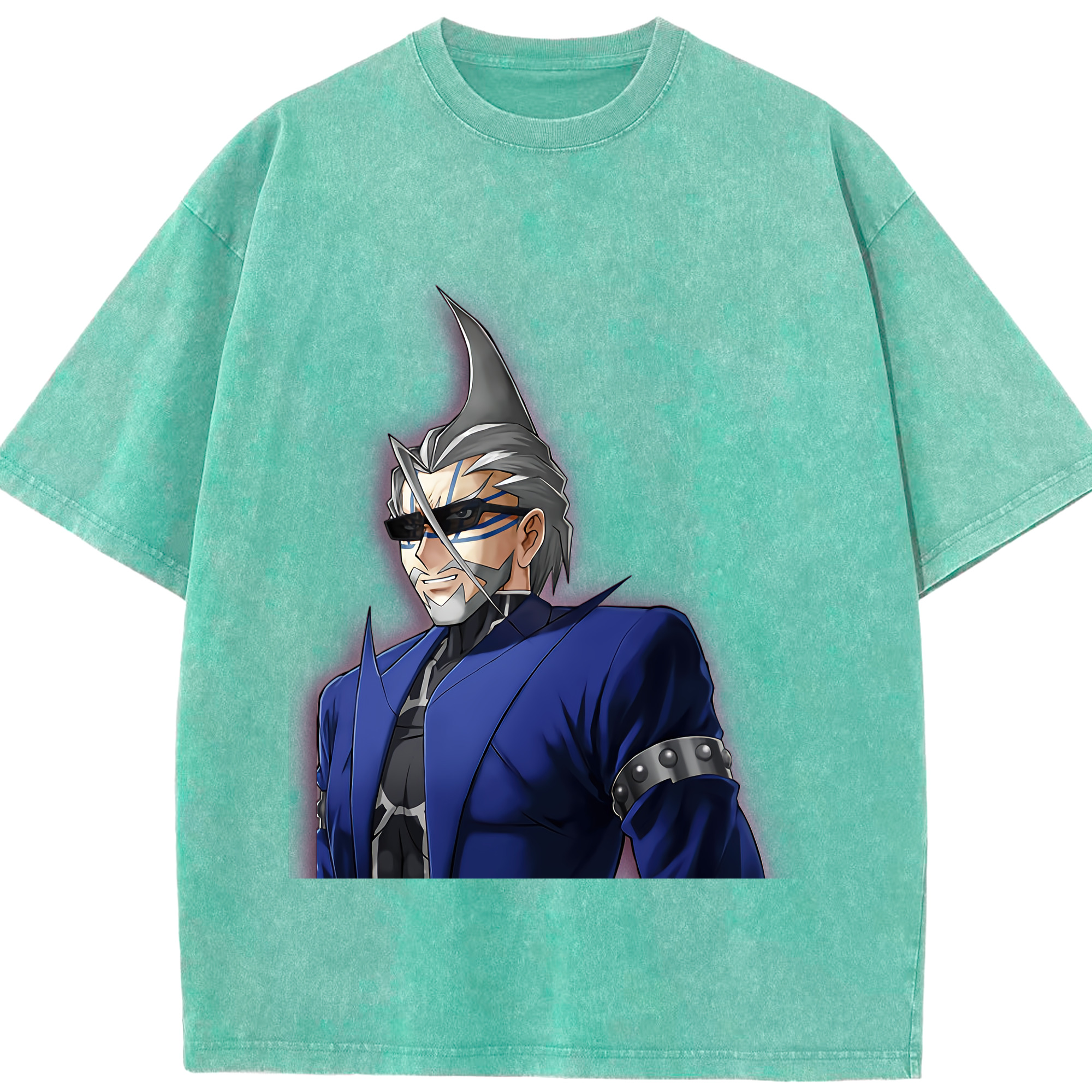（画像用） 遊☆戯☆王 Yu-Gi-Oh! 綿100% ヴィンテージ風 半袖Tシャツ（フロントプリント）